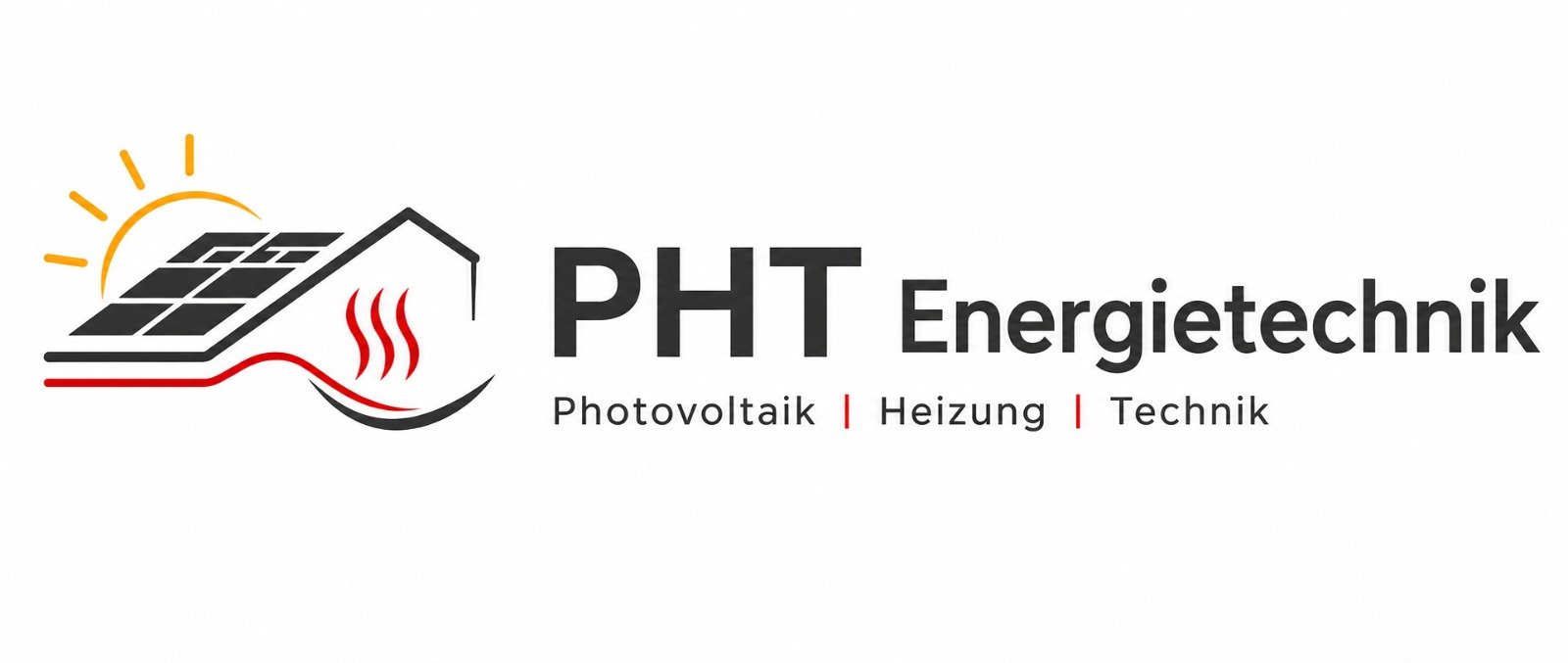 Logo PHT Energietechnik, azienda partner per fotovoltaico, riscaldamento e tecnica