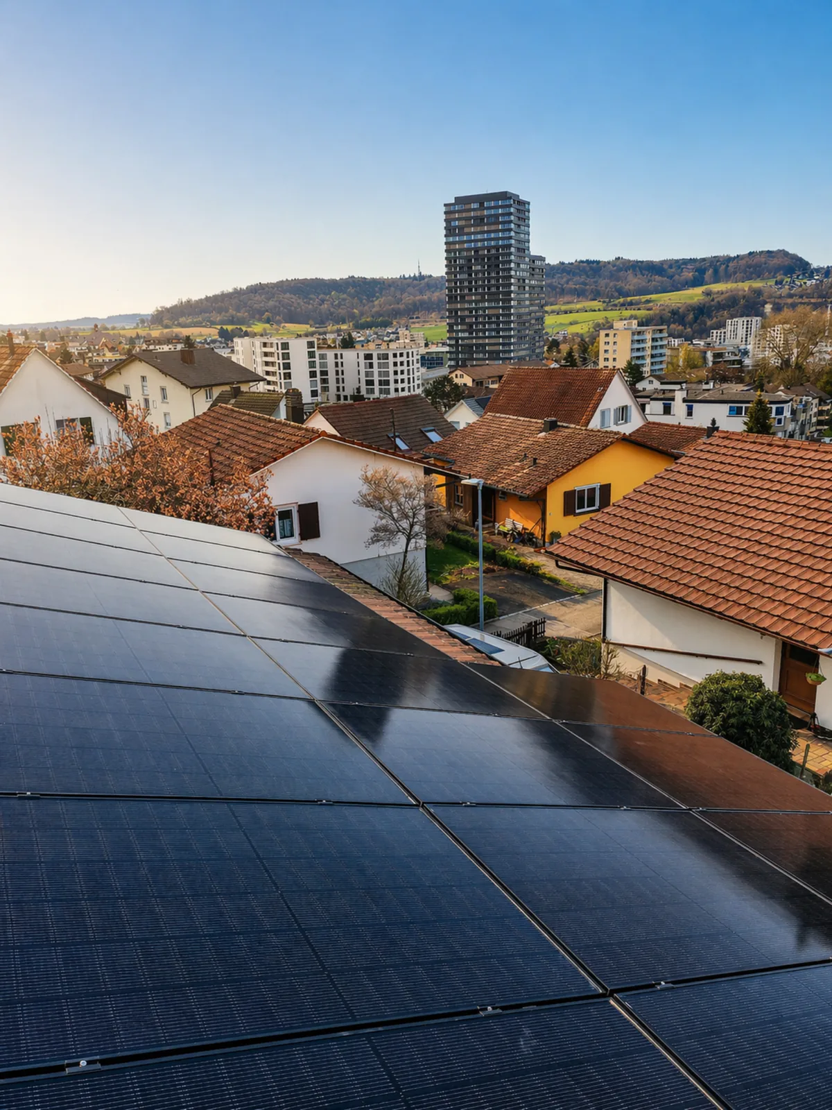 PV-Anlage im Wohngebiet